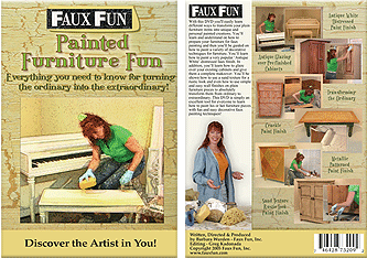 How to Painted Furnirute Fun instructional dvd
